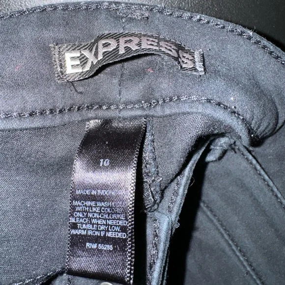 $80 Express Stella Low Rise Black Skinny Jeans - Picture 12 of 13